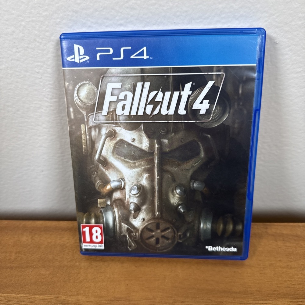Fallout 4 PlayStation 4 2015 with Vault-Tec Poster Bethesda PEGI 18+ PAL UK